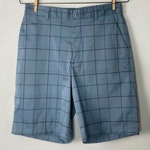 Tommy Armour Size 34 Window Pane Plaid Golf Performance Shorts